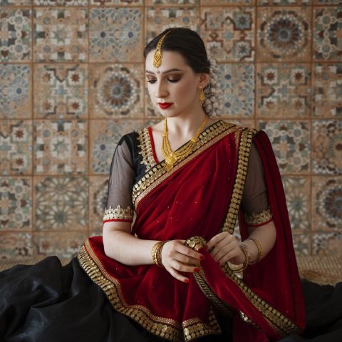 beautiful-young-woman-wearing-sari